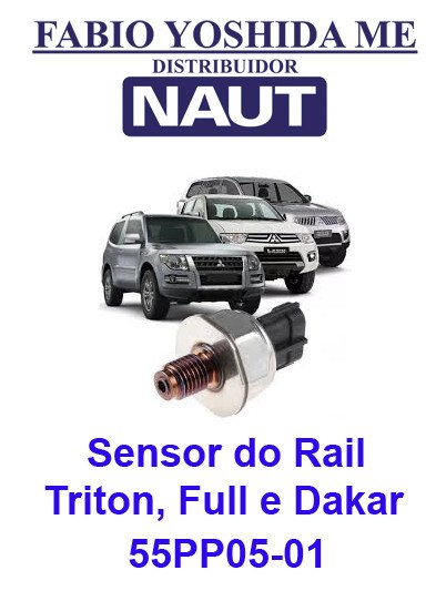 Sensor do Rail Triton / Dakar 2007/2016 55P05-01
