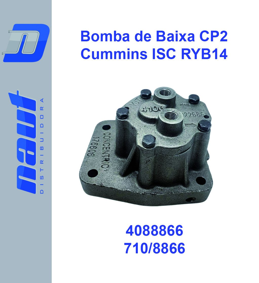 Bomba de (baixa) Engrenagem CP2 Cummins ICA RYB14 4088866