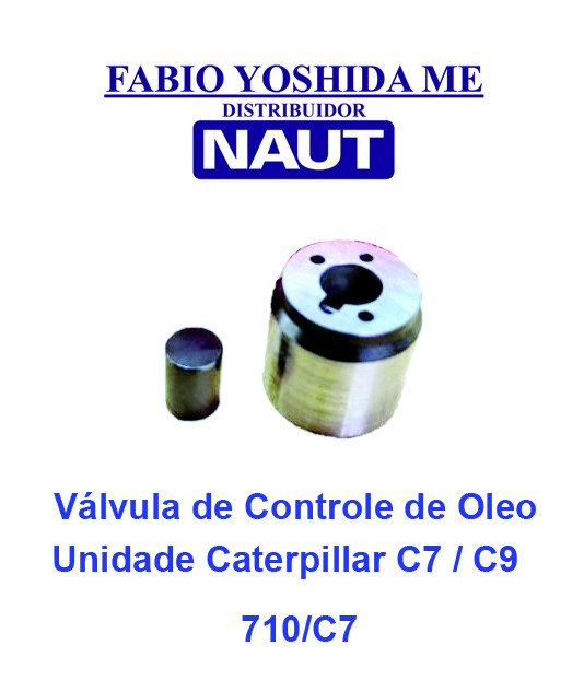 Válvula de Controle de Óleo Unidade Caterpillar C7 / C9