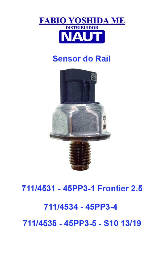 Sensor do Rail Frontier / Sensor do Rail S10 13/19 45PP3-1 45PP3-4 45PP3-5
