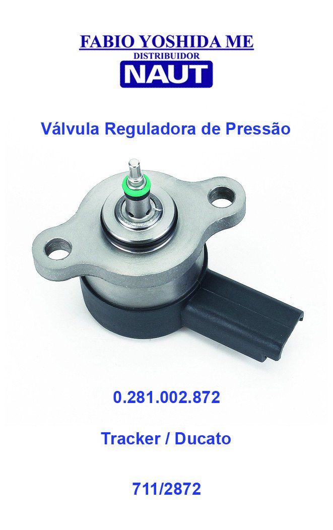 Válvula Reguladora de Pressão Tracker / Ducato 0.281.002.872