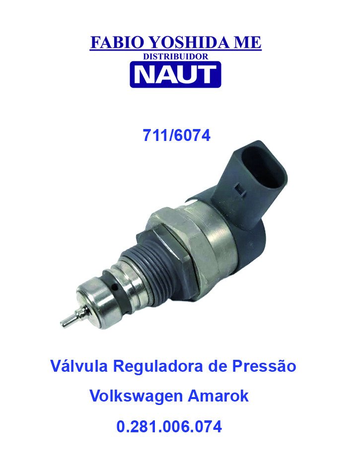 Válvula Reguladora de Pressão Amarok 2.0 0.281.006.074 0.281.006.075