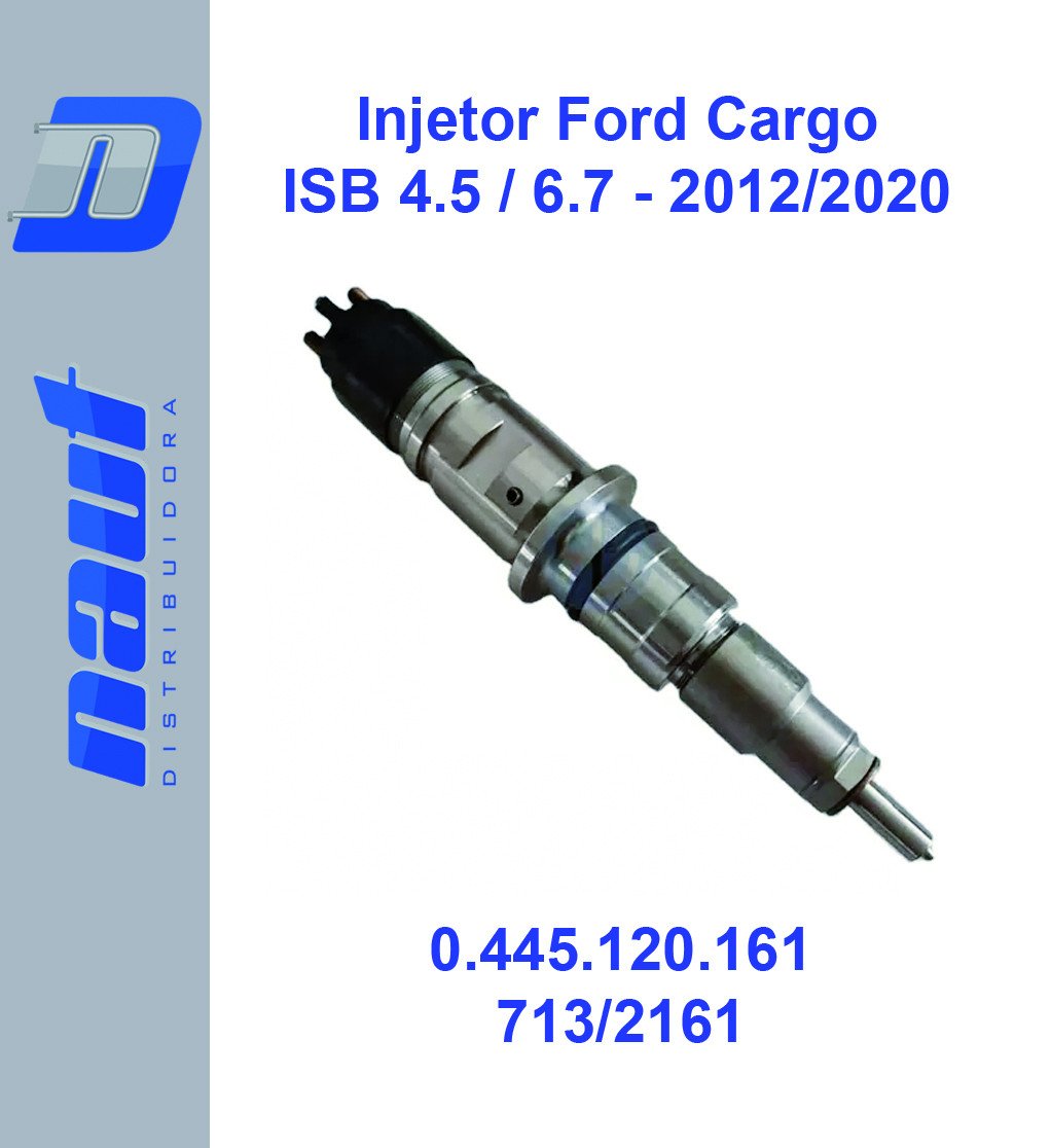Injetor Cummins ISB 4.5 / 6.7 Euro  Ford Cargo 2012/2020 - 0.445.120.161
