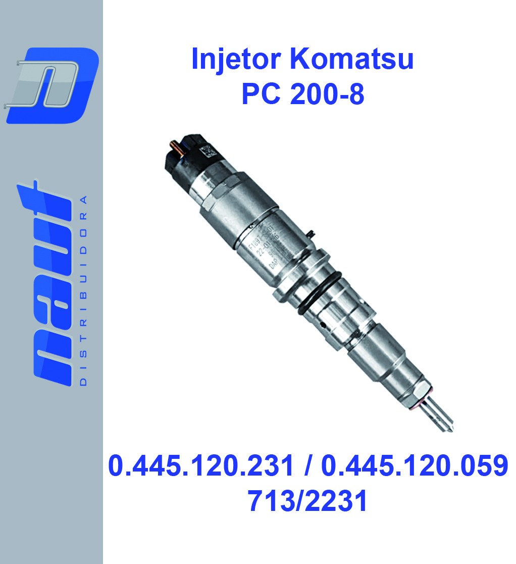 Injetor Komatsu PC200-8 0.445.120.231