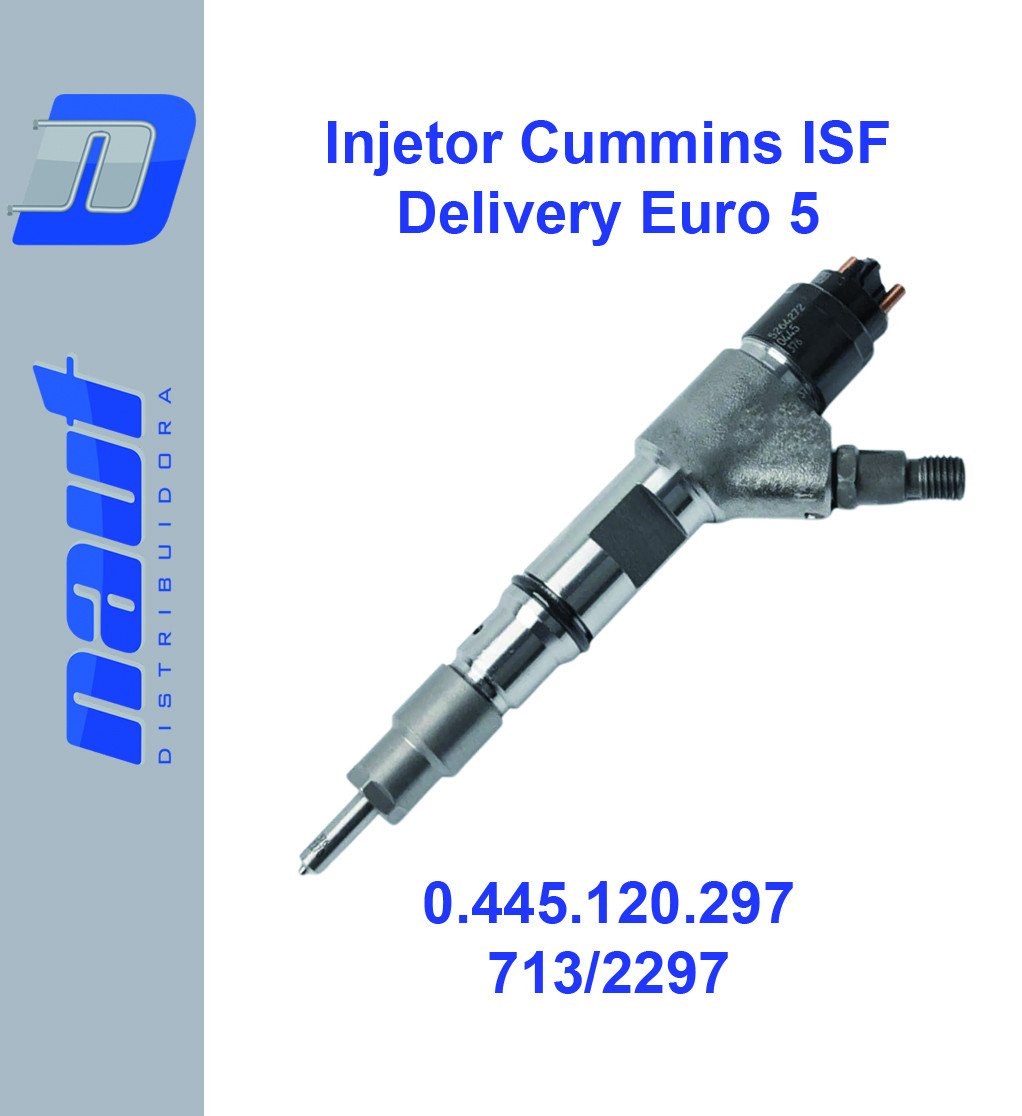 Injetor Cummins ISF Euro 5 - Delivery 5.150 / 8.160 - 0.445.120.297