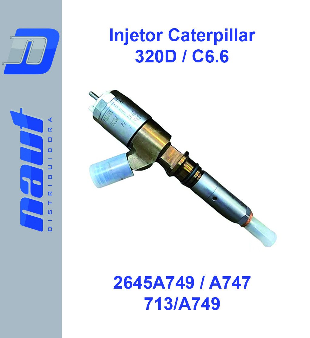 Injetor Caterpillar 320D C6.6 2645A749 2645A747
