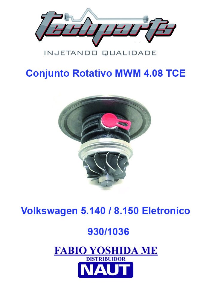 Conjunto Rotativo Volkswagen 8.150 / 5140 Delivery MWM 4.08 TCE Eletrônico 905292010091 CR-1036 Ekstron
