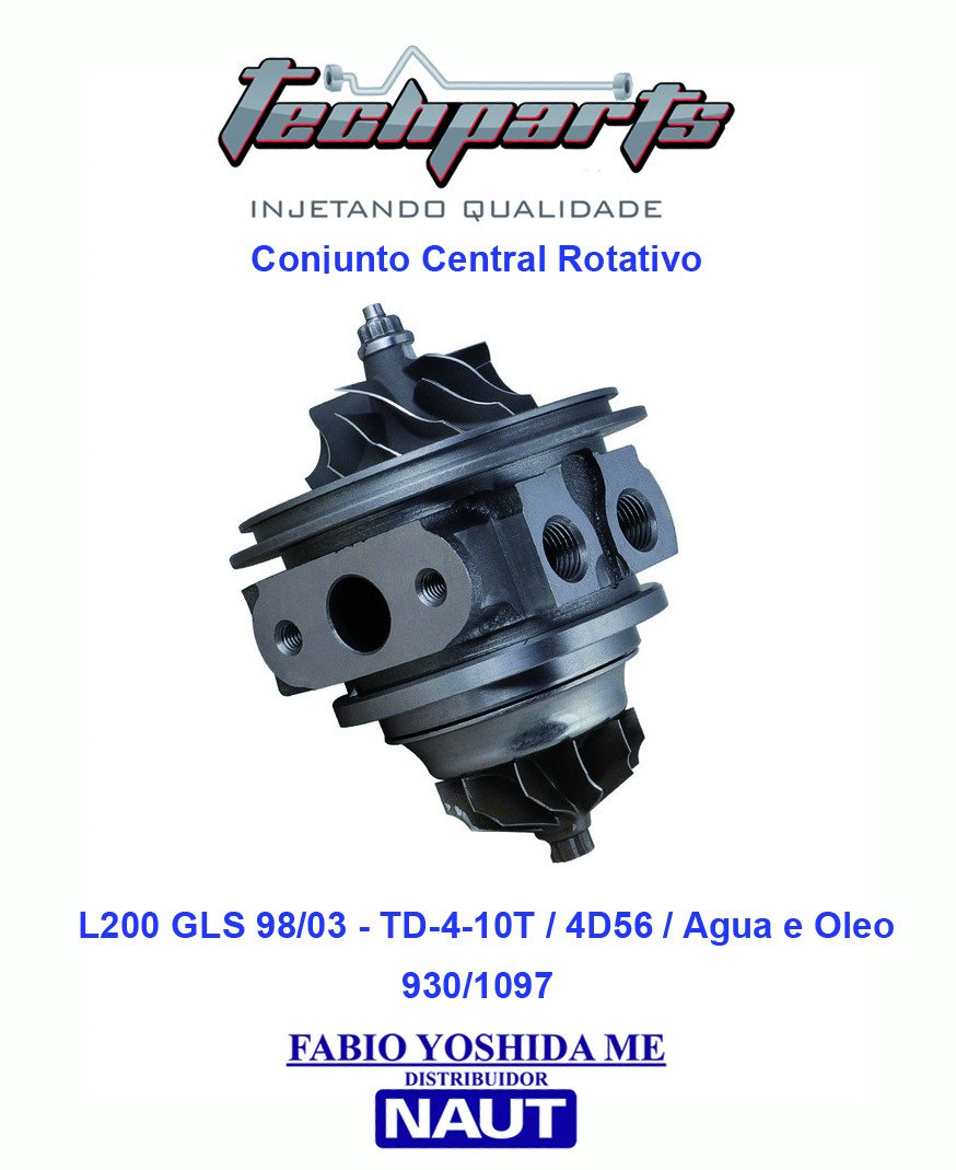 Conjunto Rotativo L200 98/2003 (água e óleo) TD-04-10T 4D56T MR355222 CR-1097 Ekstron