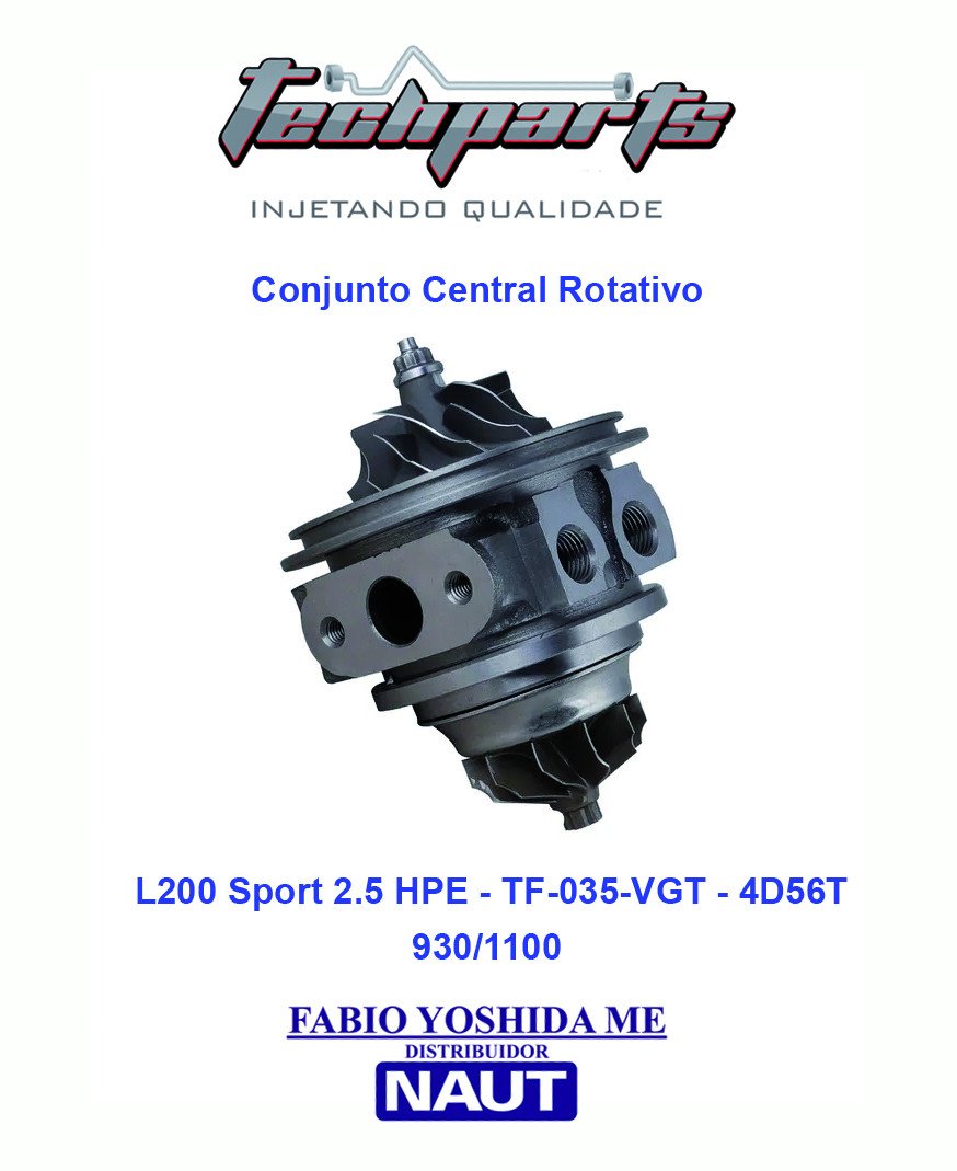 Conjunto Rotativo L200 Sport 2.5 HPE TF-035-VGT 4D56TvMR968080 - CR-1100 Ekstron