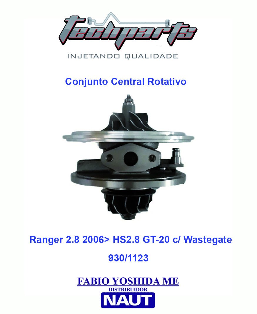 Conjunto Rotativo Ranger 2.8 GT-20 c/ Wastegate 451298-0019 CR-1123 Ekstron