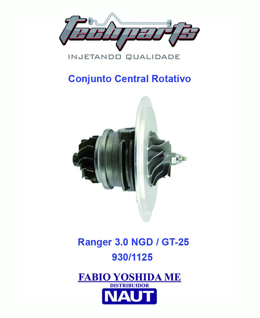 Conjunto Rotativo Ranger 3.0 Internacional NGD GT-25 79725 CR-1125 Ekstron