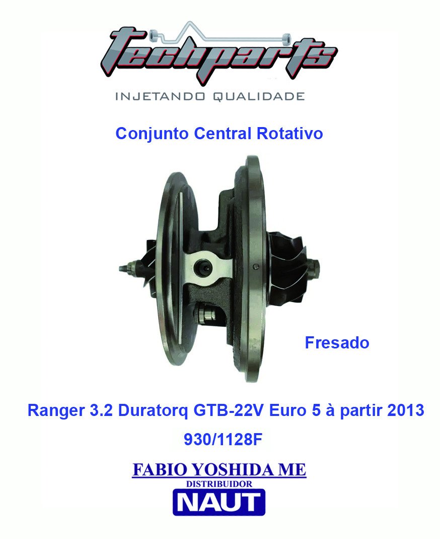 Conjunto Rotativo Ranger 3.2 Duratorq 2013/..... GTB-22C Euro 5 - Fresado BK3Q-6K682-BA CR-1128F Ekstron