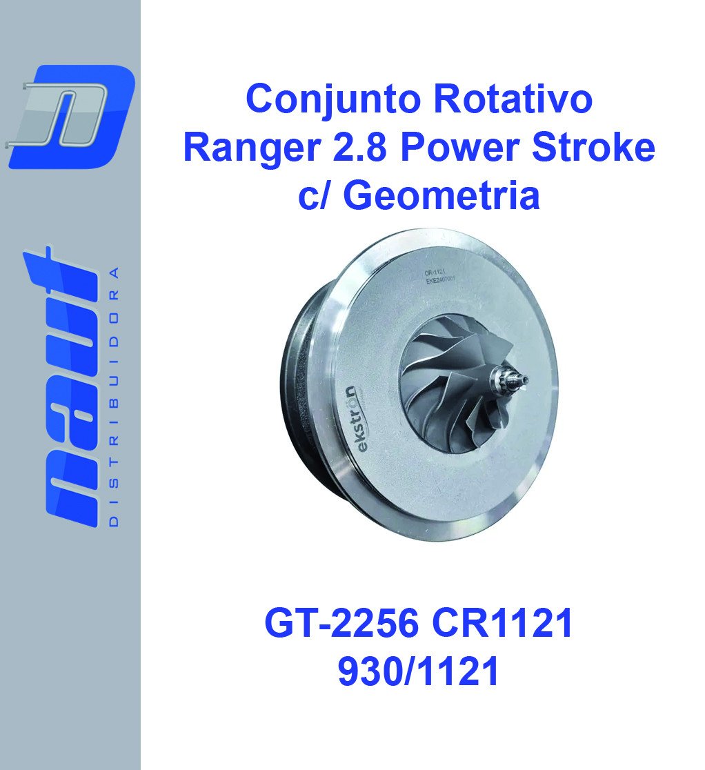 Conjunto Rotativo Gt-2256 Ford Ranger 2.8 Power Stroke 2005 724652-0001 GT2256 CR-1121 Ekstron