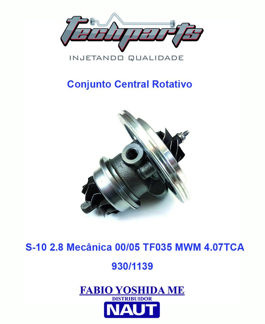Conjunto Rotativo S10 2.8 Mecanica 00/05 TF-035 905292010068-02E CR-1139 Ekstron