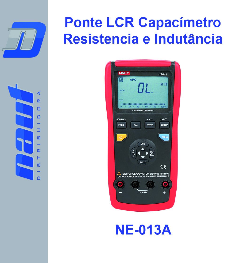 Ponte LCR - Capacímetro Resistência e Indutância