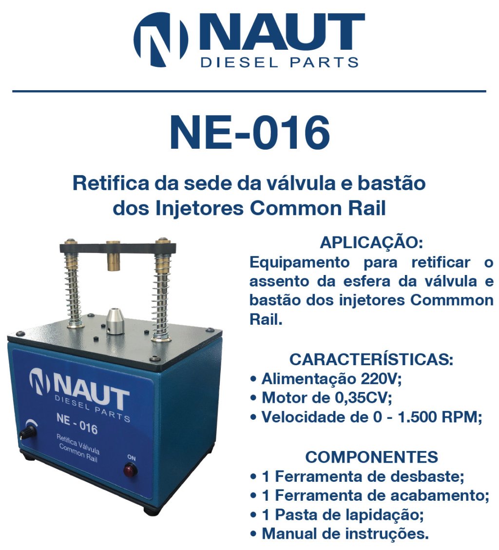 Retífica p/ Sede da Válvula do Bastão