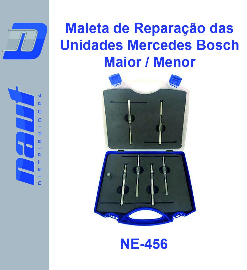 Maleta Ferramentas p/ Reparação das Unidades Mercedes Maior/Menor