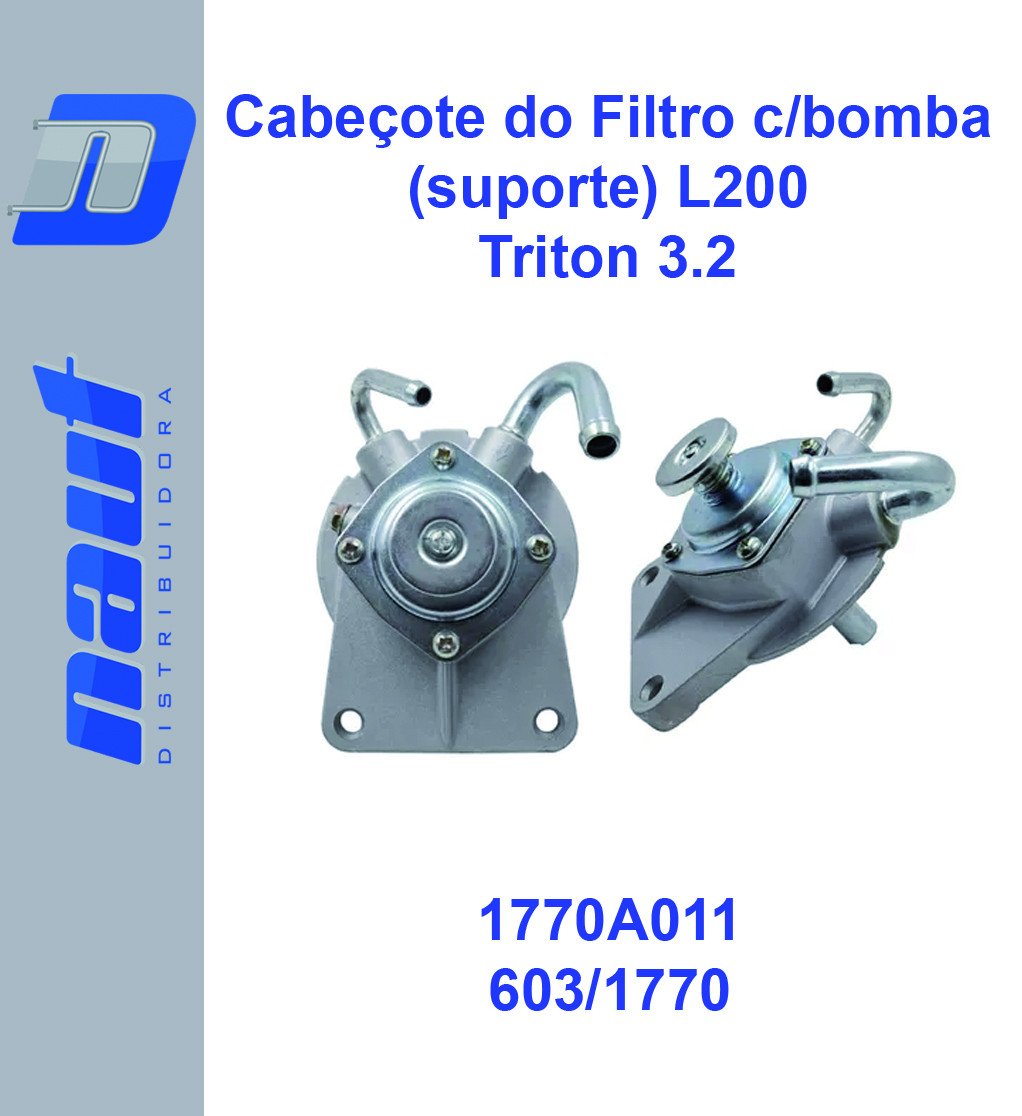 Cabeçote do Filtro c/bomba (suporte) L200 Triton 3.2 1770A011