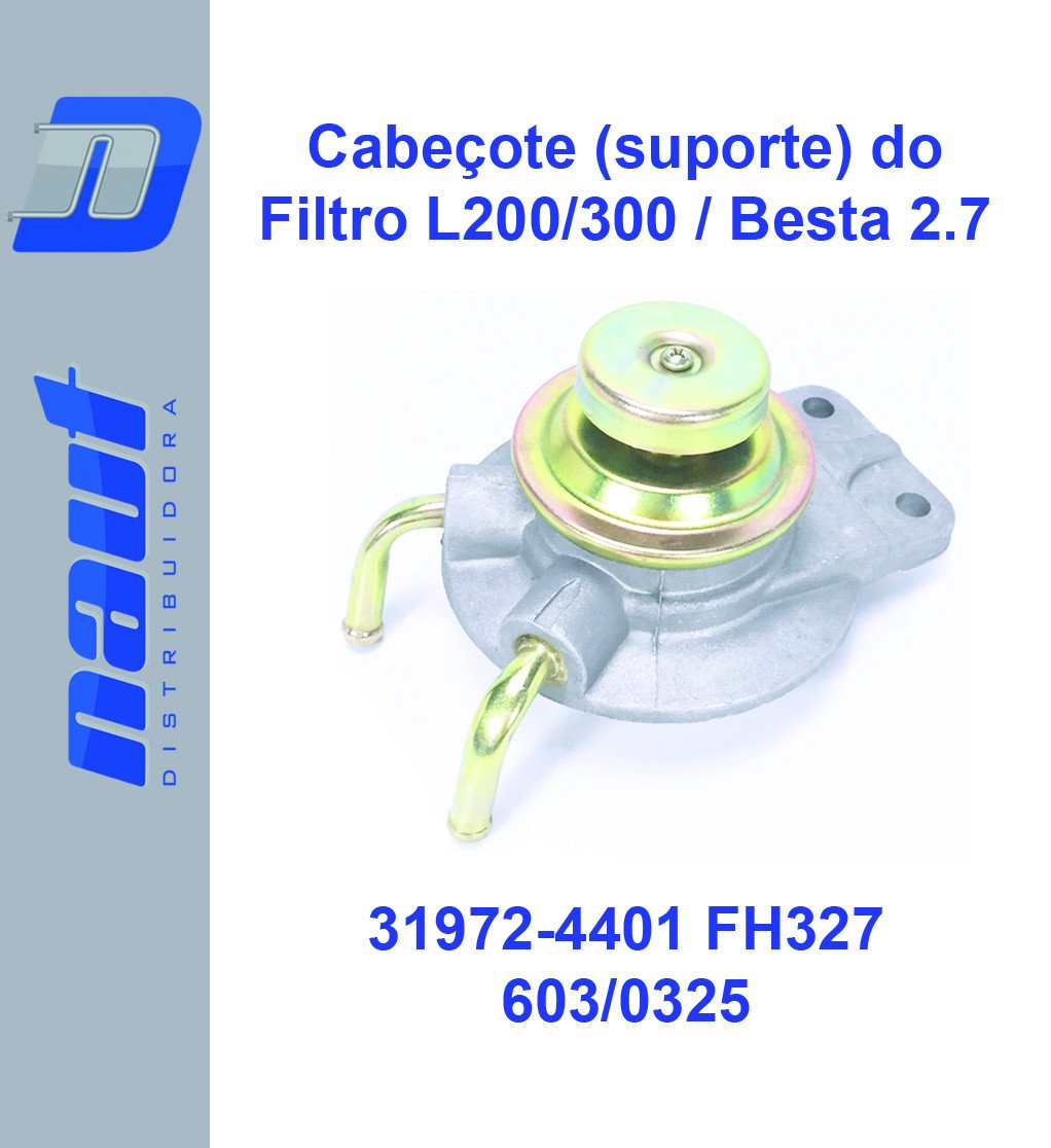 Cabeçote (suporte) do Filtro L200/300 / Besta 2.7-3.0-K2700 H100 / HR OK71E23550 31972-44102 FH327