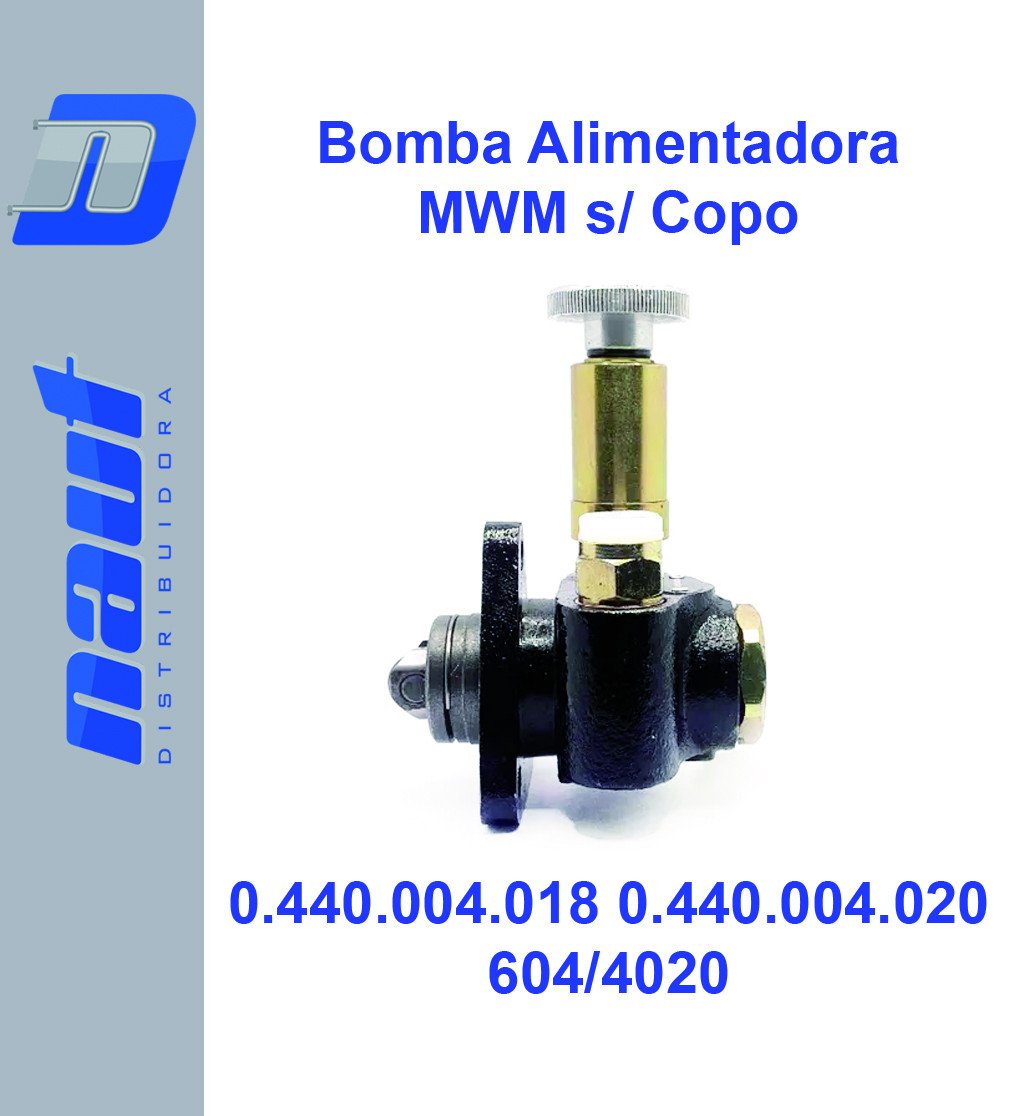 Bomba Alimentadora MWM 229 / Mercedes s/ Copo 0.440.004.020 0.440.004.018 PD006