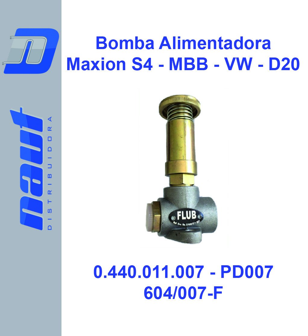 Bomba Alimentadora Maxion Mercedes Volkswagen 0.440.011.007 PD007 Flub