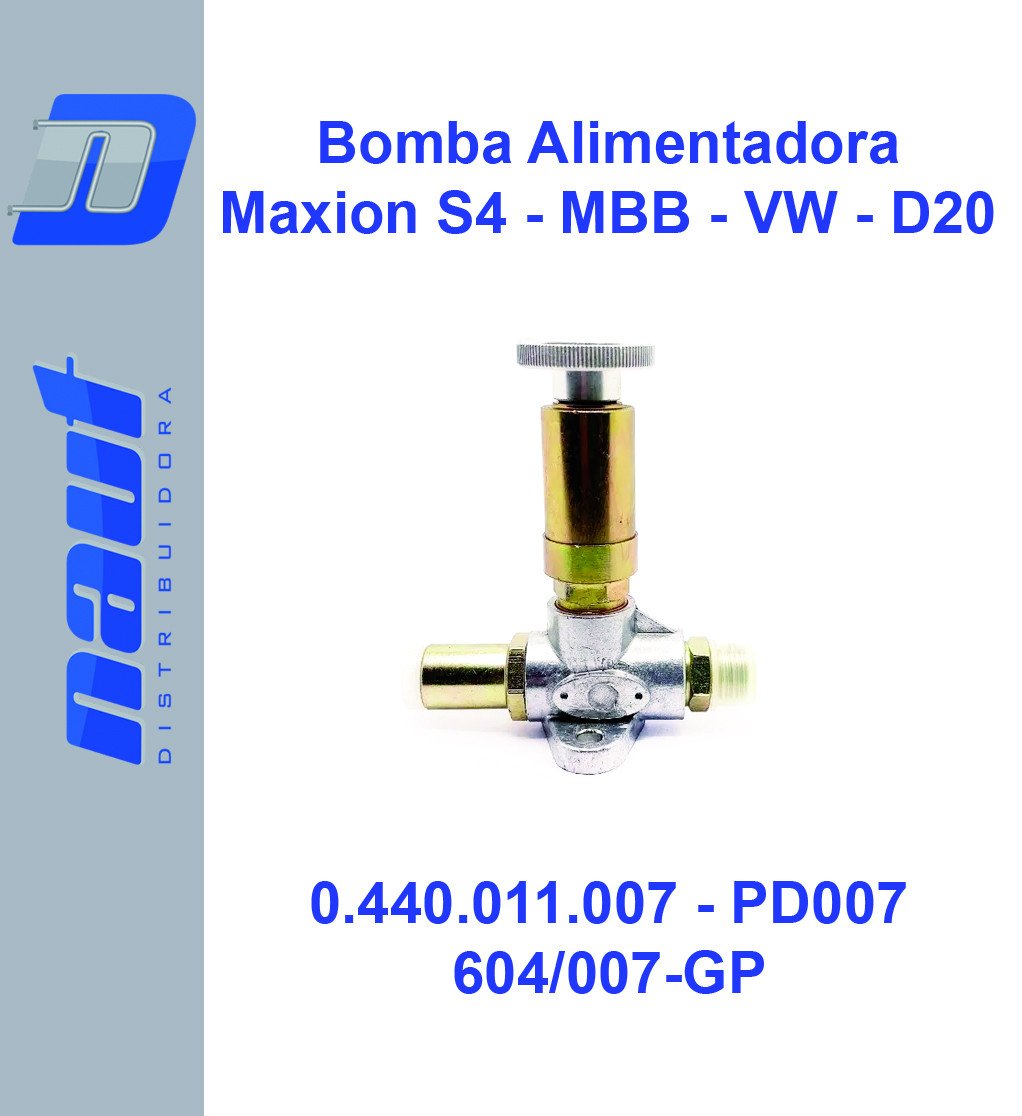 Bomba Alimentadora Maxion Mercedes Volkswagen 0.440.011.007 PD007 Genuine Parts