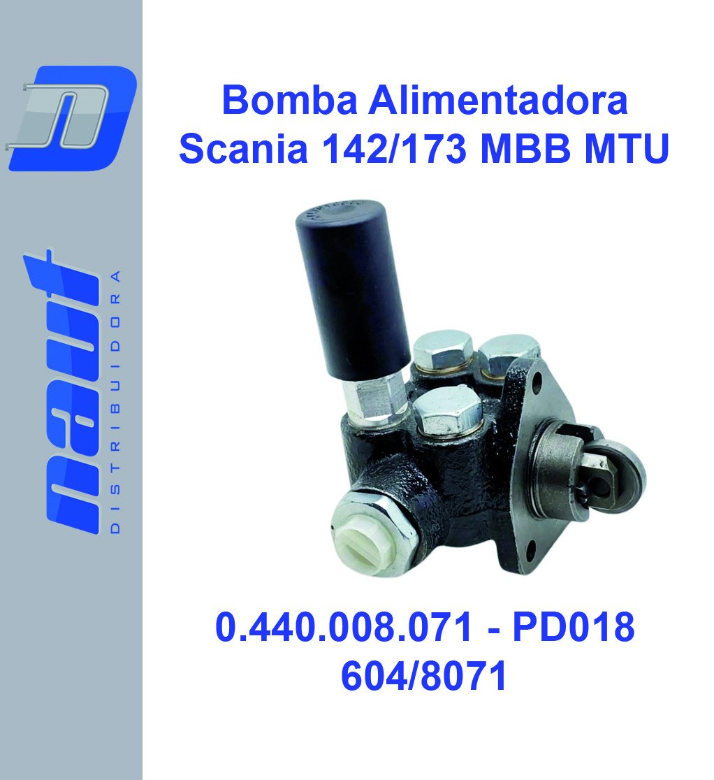 Bomba Alimentadora Scania 142/143 Mercedes MTU Iveco 0.440.008.071 PD018