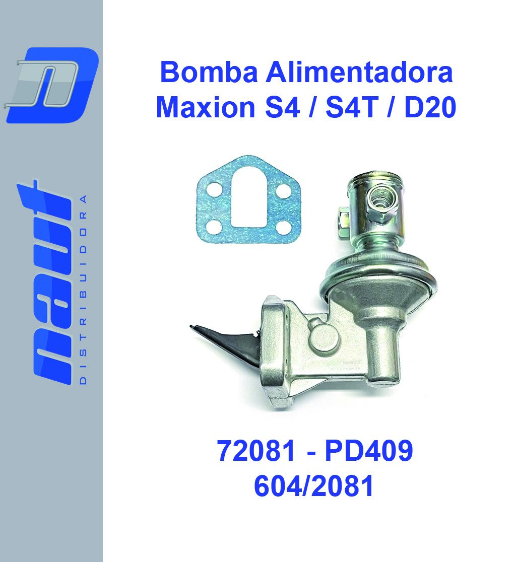Bomba Alimentadora Maxion S4 / S4T / D20 MF610 MF620 SILVERADO 72081 PD409 260900