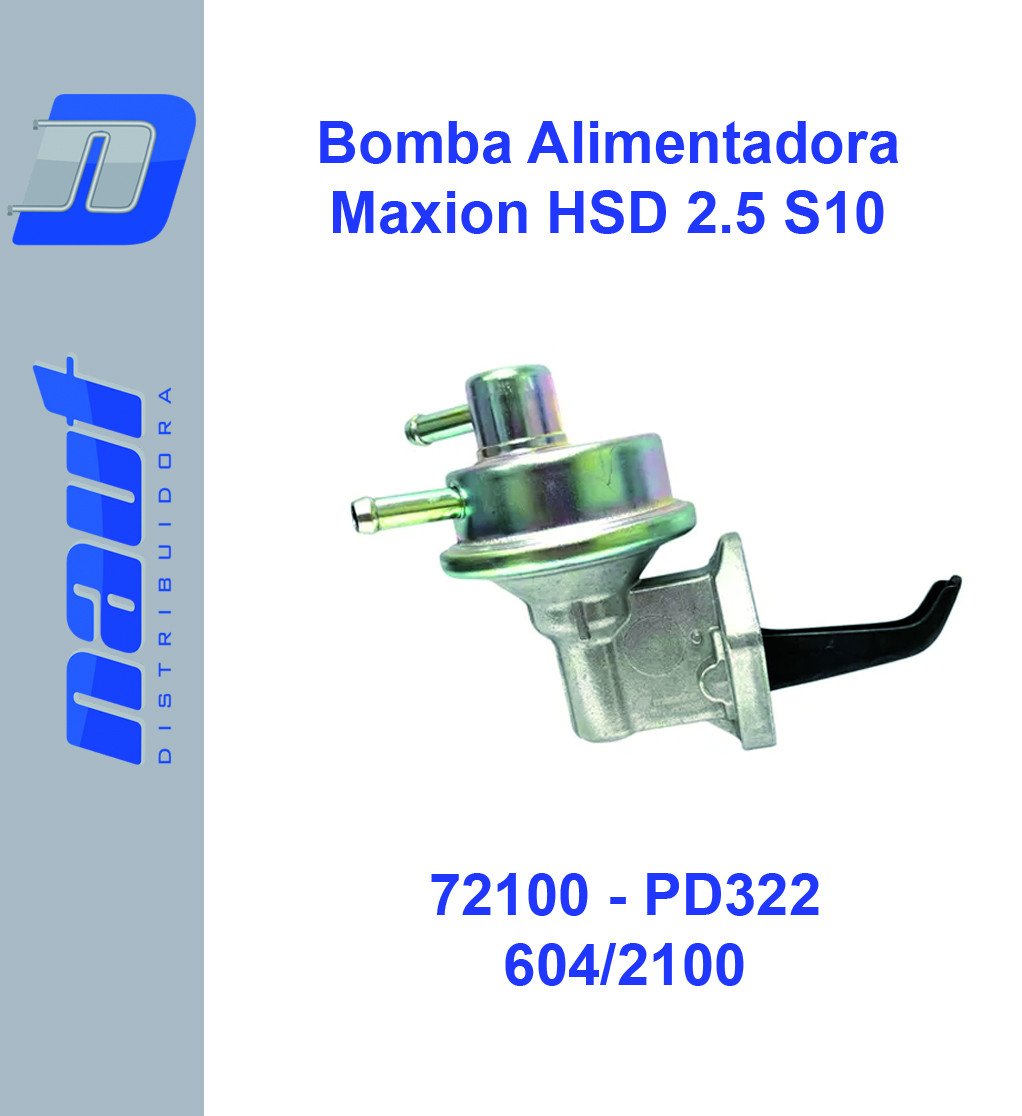 Bomba Alimentadora Maxion HSD 2.5 S10 Ranger F1000 72100 - PD322