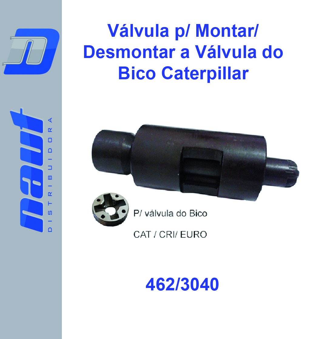 Chave p/ Montagem e Desmontagem dos Injetores Caterpillar Crin EURO