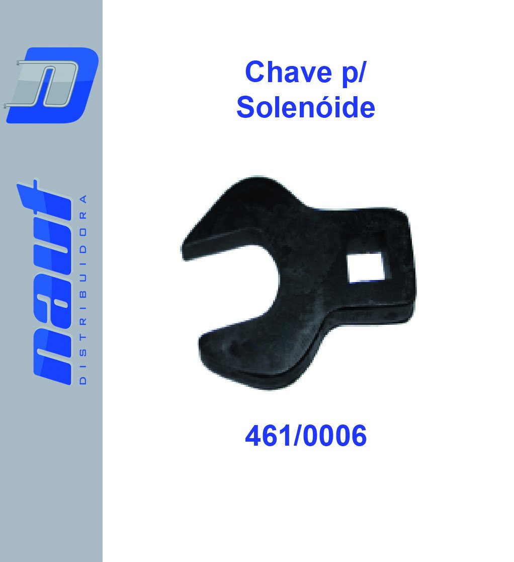Chave Fixa Especial p/ Remover e Colocar Solenoide no Corpo Distribuidor VE
