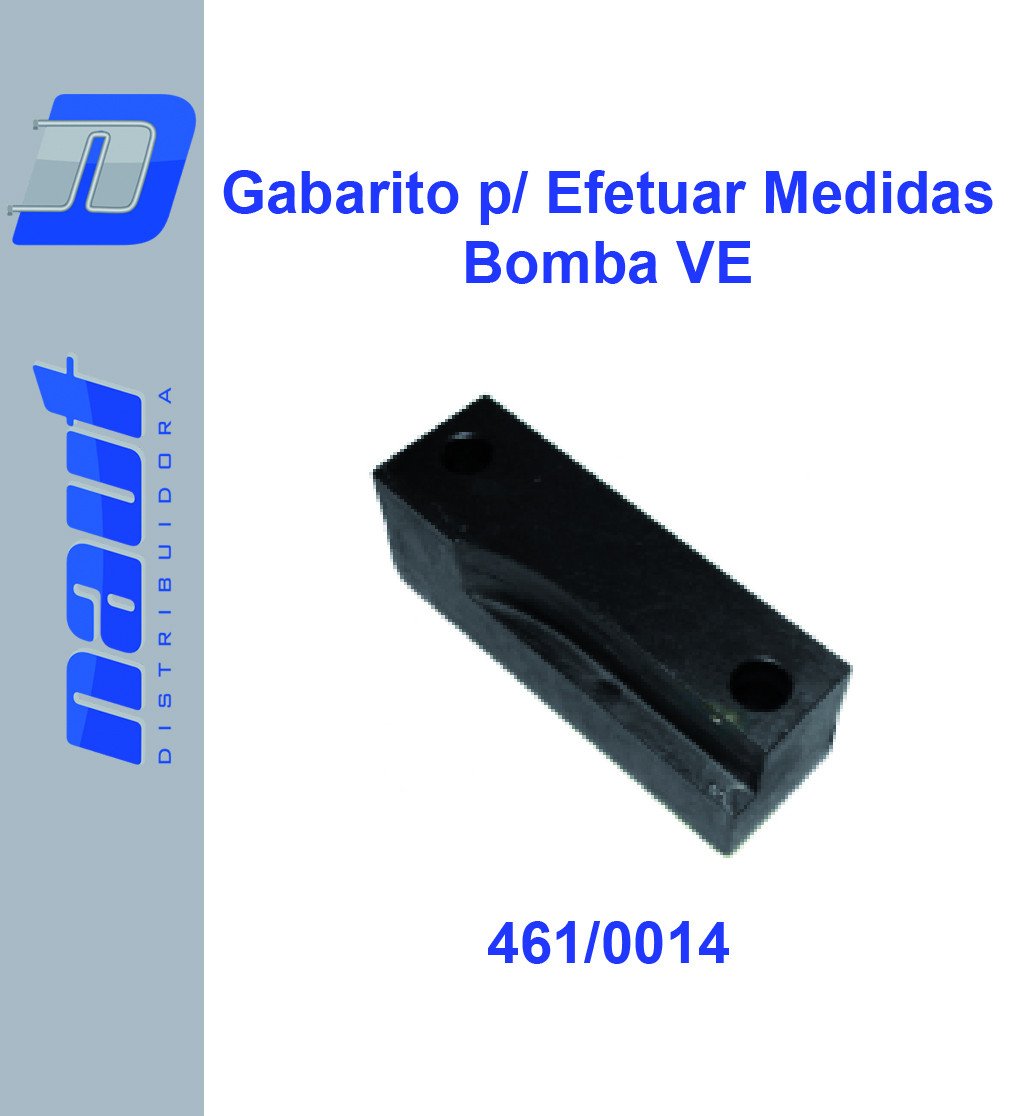 Gabarito p/ efetuar Medidas MS em bombas VE