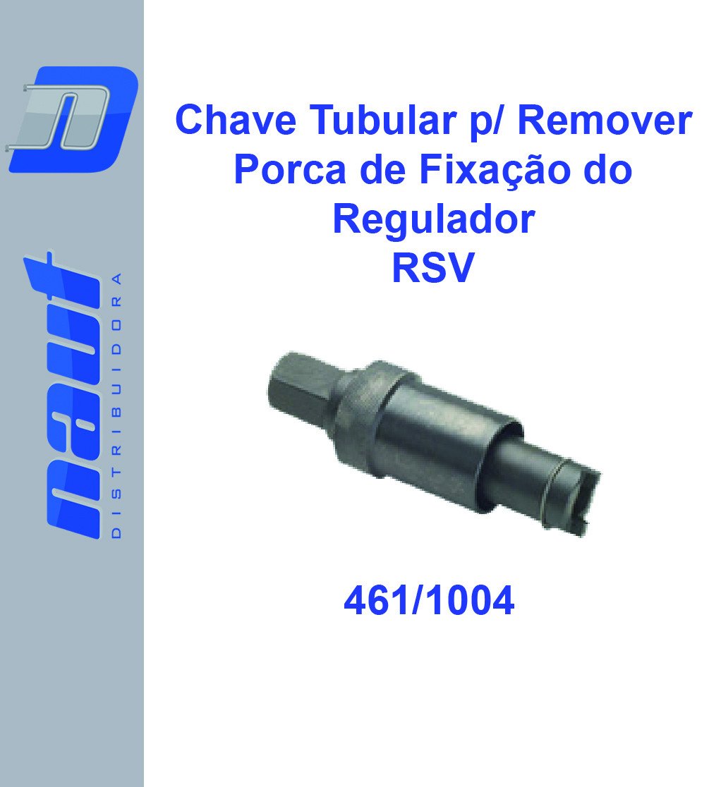 Chave Tubular p/ Remover Porca de Fixação do Regulador RSV