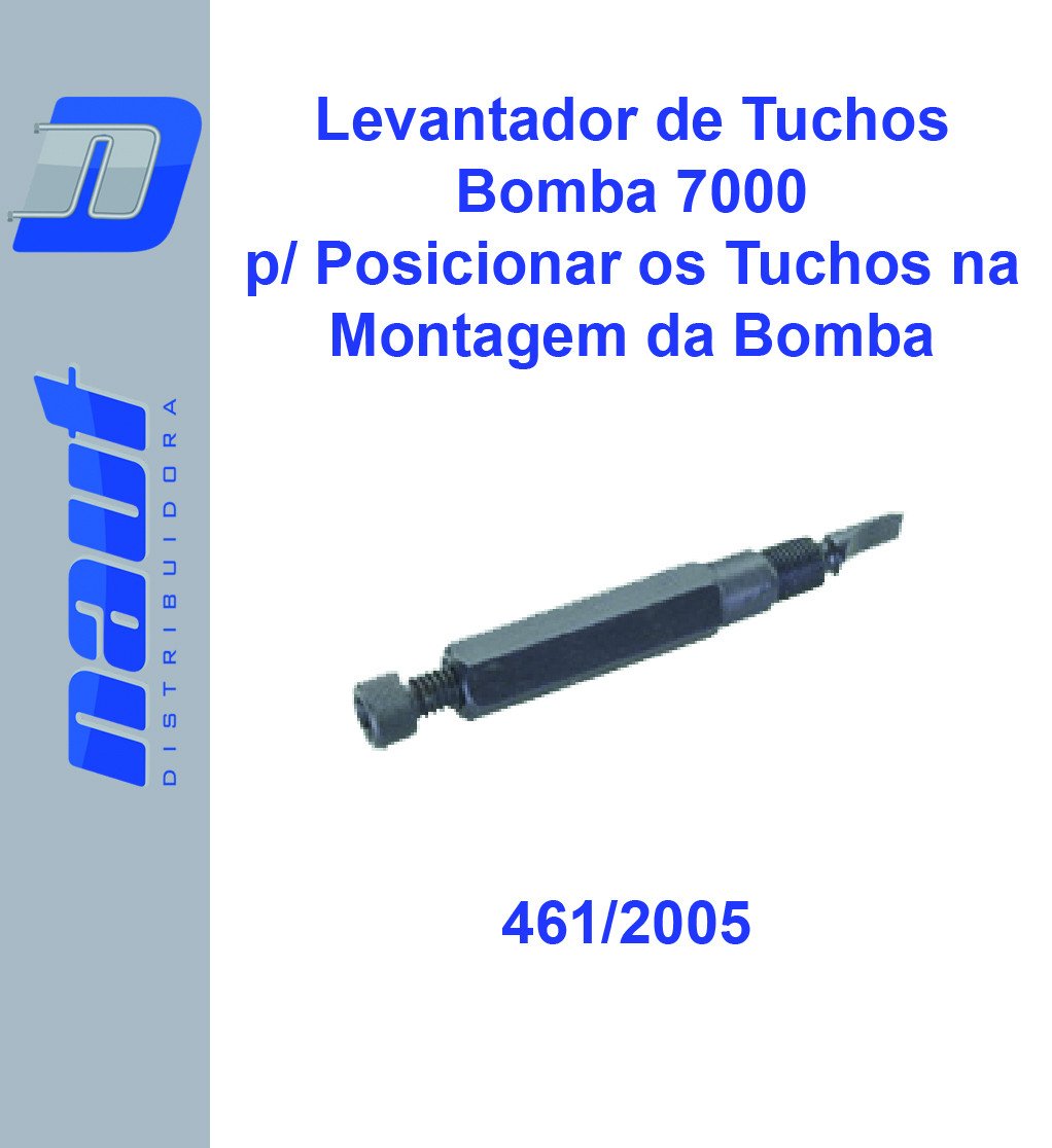 Levantador de Tuchos Bomba 7000 p/ Posicionar os Tuchos na Montagem da Bomba