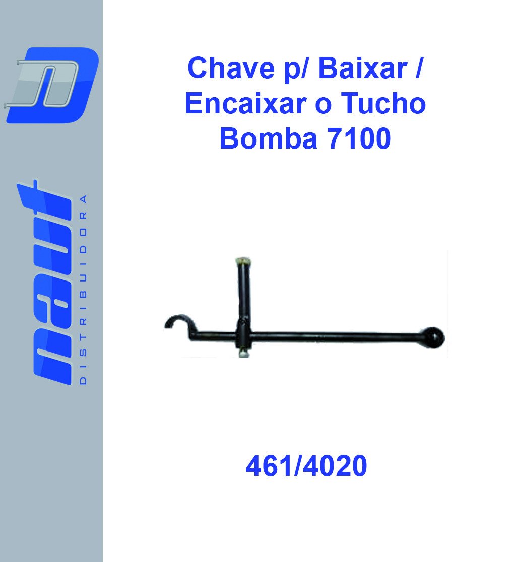 Chave p/ Baixar / Encaixar o Tucho Bomba 7100