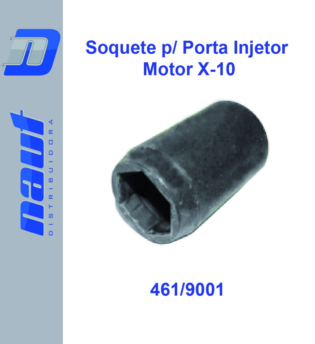 Soquete p/ Porta Injetor  Motor X-10