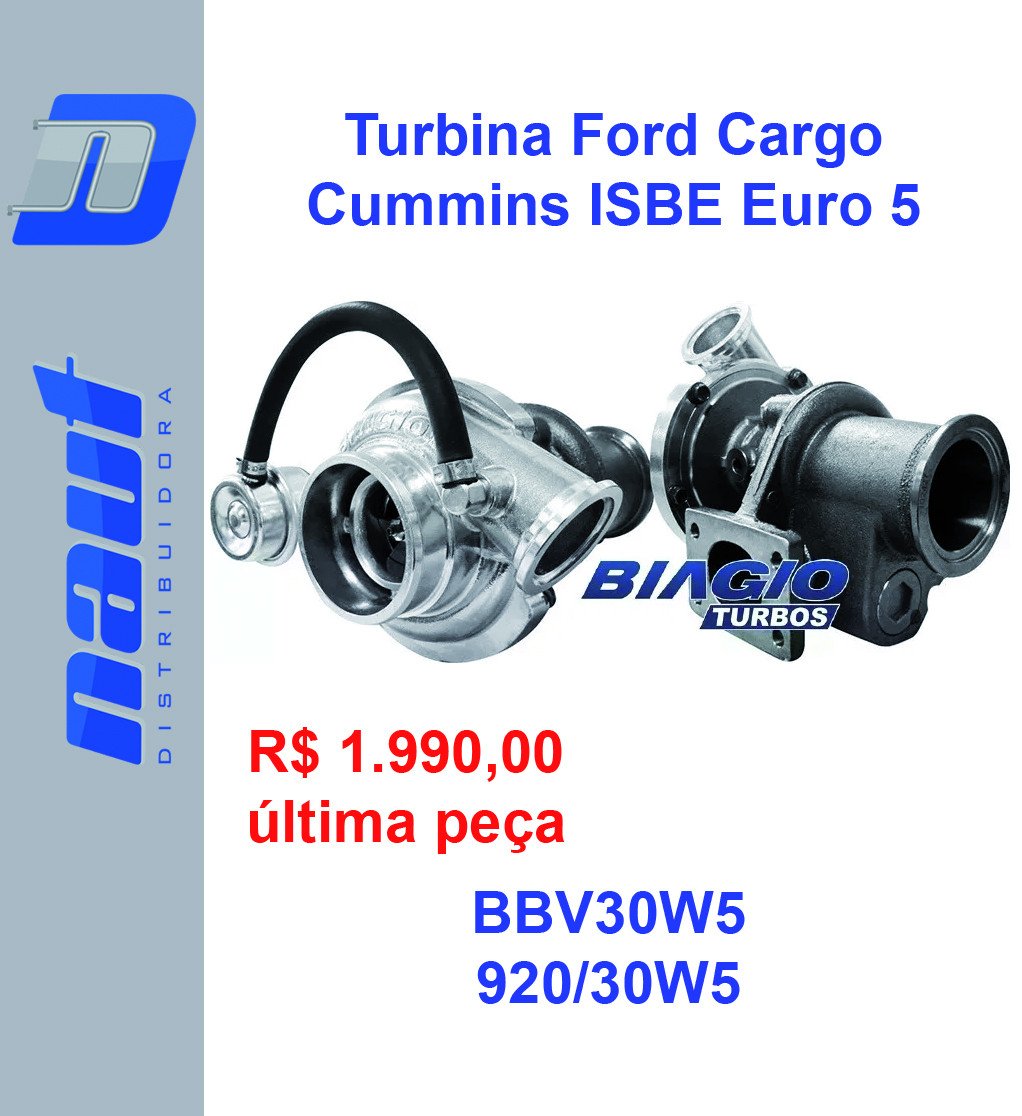 Turbina Ford Cargo 816 Cummins ISBE Euro 5 BBV30W5