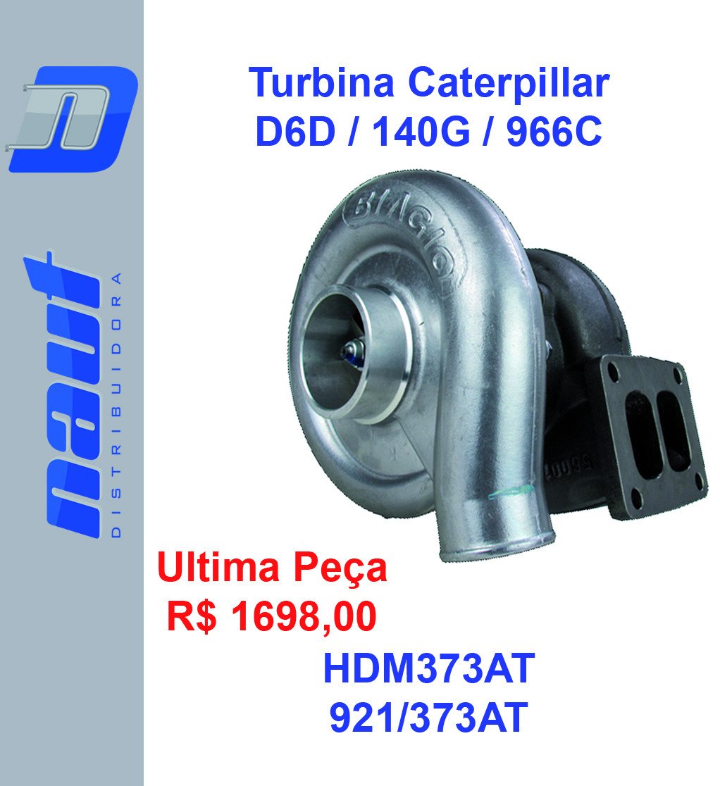 Turbina Biagio Caterpillar D6D / 140D / 966D HDM373AT