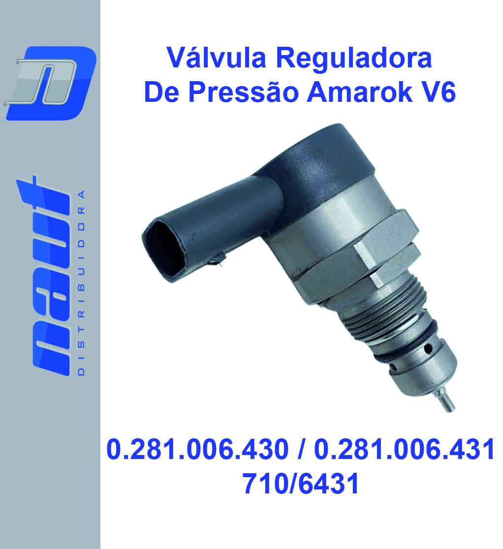 Válvula Reguladora de Pressão Amarok V6 0.281.006.430/0.281.006.431