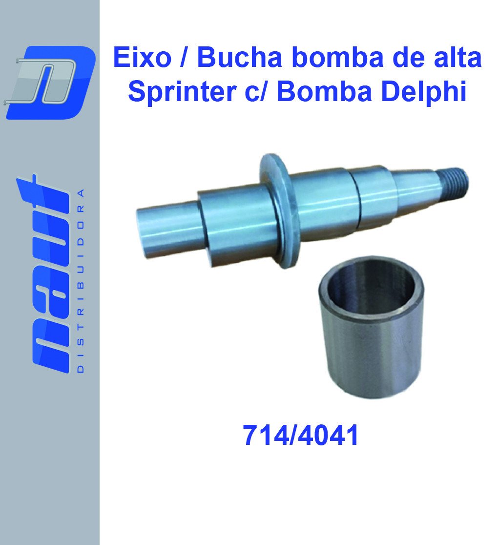 Eixo / Bucha bomba de alta Sprinter c/ Bomba Delphi