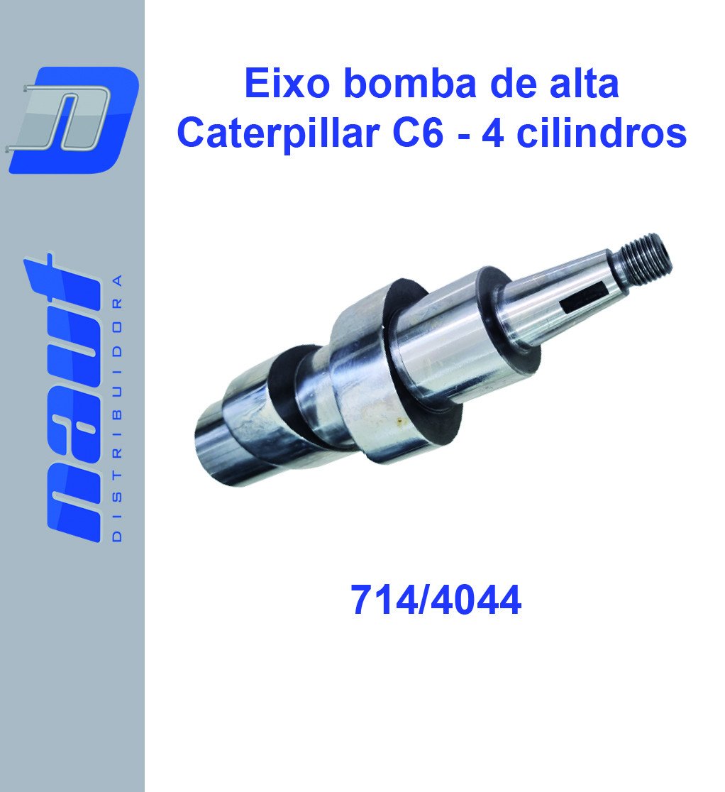 Eixo bomba de alta Caterpillar C6 - 4 cilindros