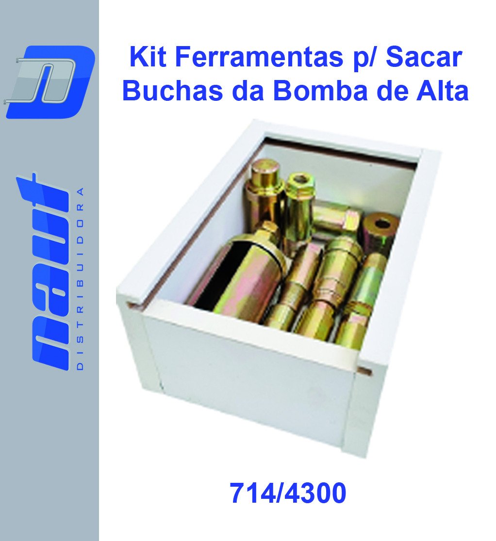 Kit Ferramentas p/ Sacar Buchas da Bomba de Alta
