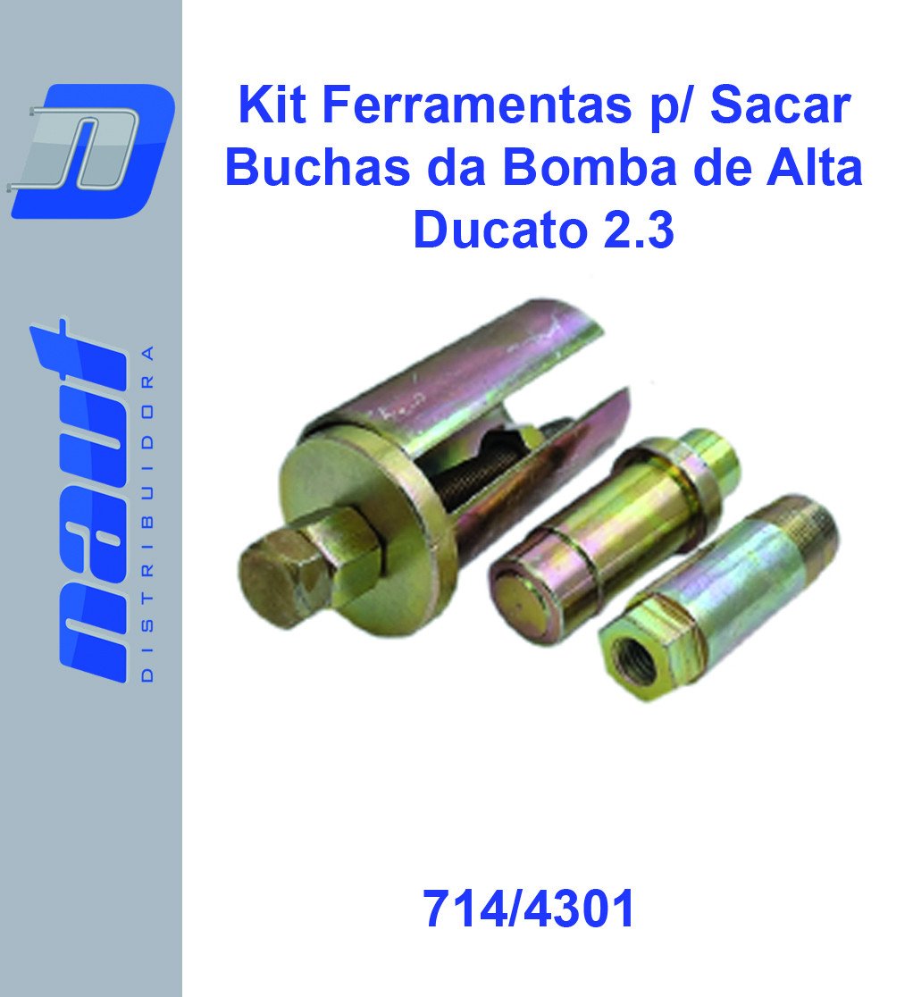Kit Ferramentas p/ Sacar Buchas da Bomba de Alta Ducato 2.3
