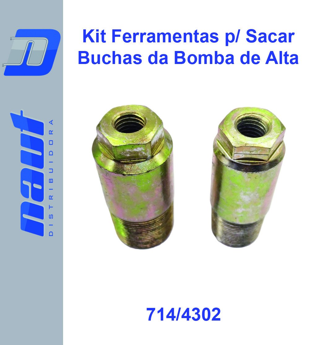 Kit Ferramentas p/ Sacar Buchas da Bomba de Alta