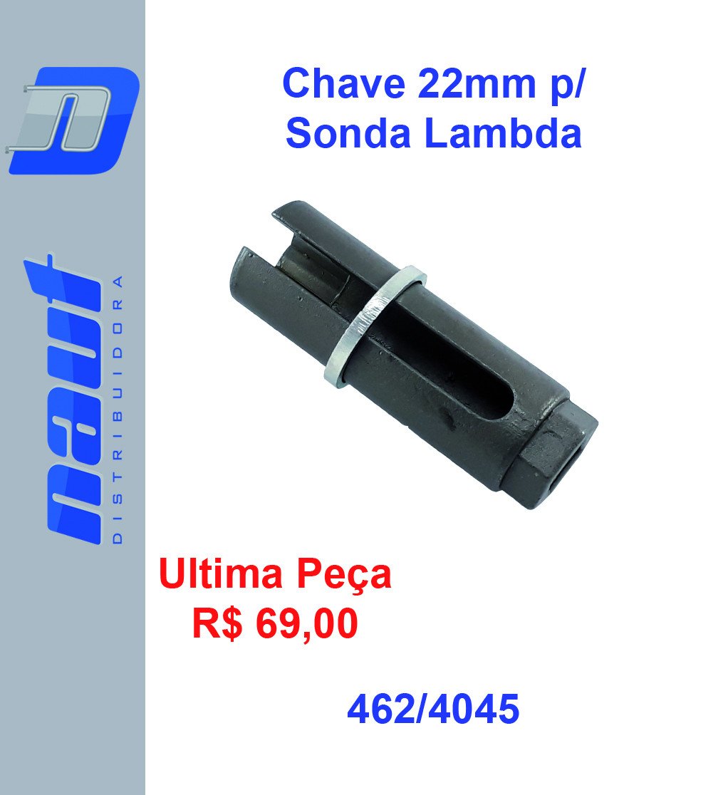Chave 22mm p/ Sonda Lambda