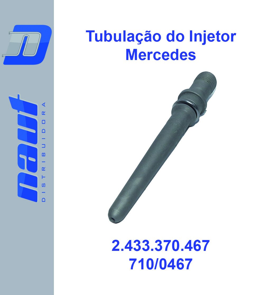 Tubulação do Injetor (Caneta) Mercedes 2.433.370.467