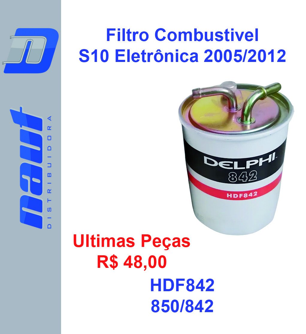 Filtro Combustível S10 Eletrônica 2005/2012