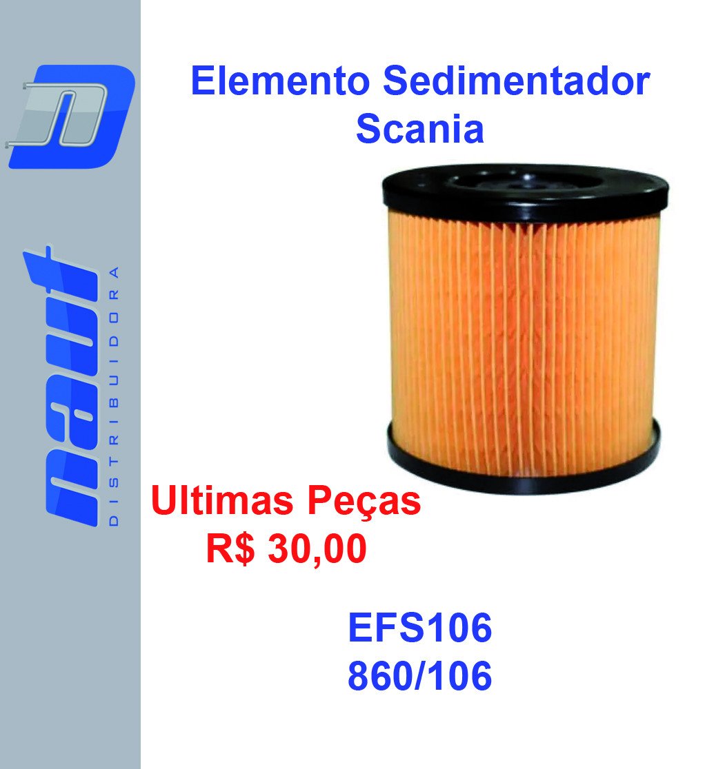 Elemento Sedimentador Scania EFS106