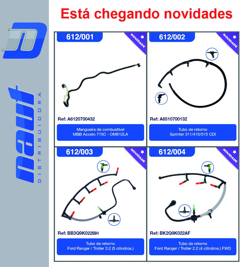 Mangueira de Combustível - Diversos