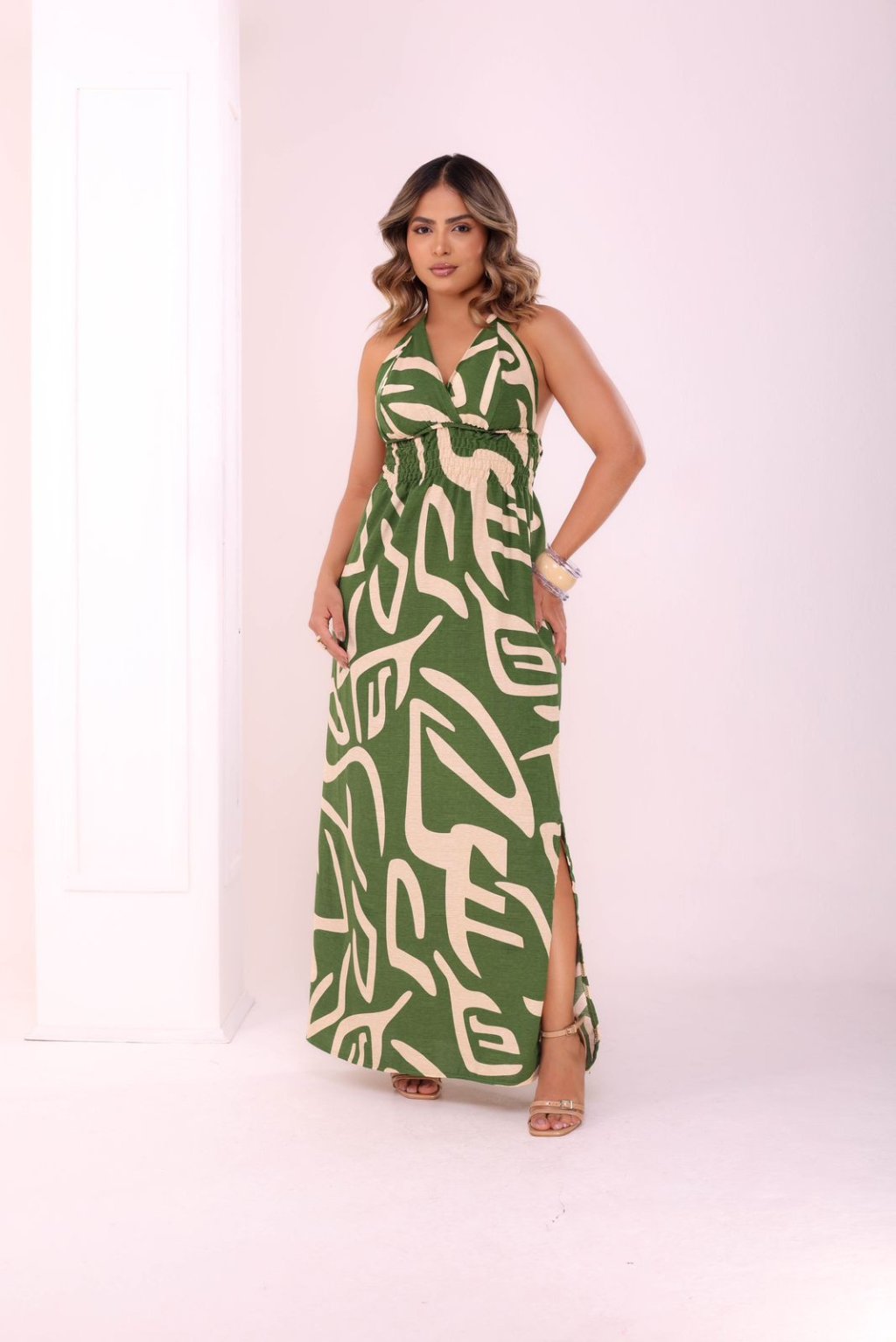 Vestido Longo Peitinho 